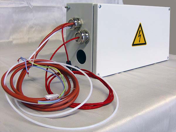 Flow control for water vapours – module with one mass flow controller