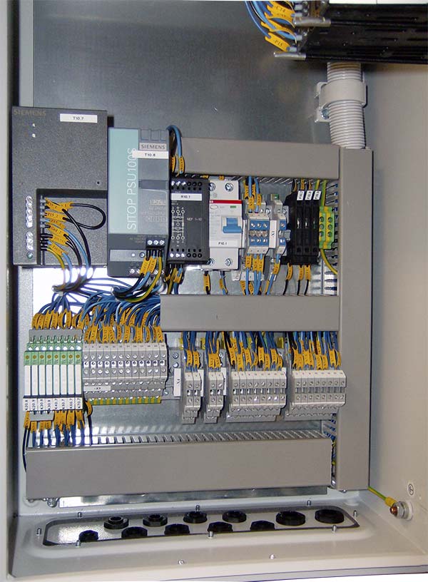 Control system of a gas blender.