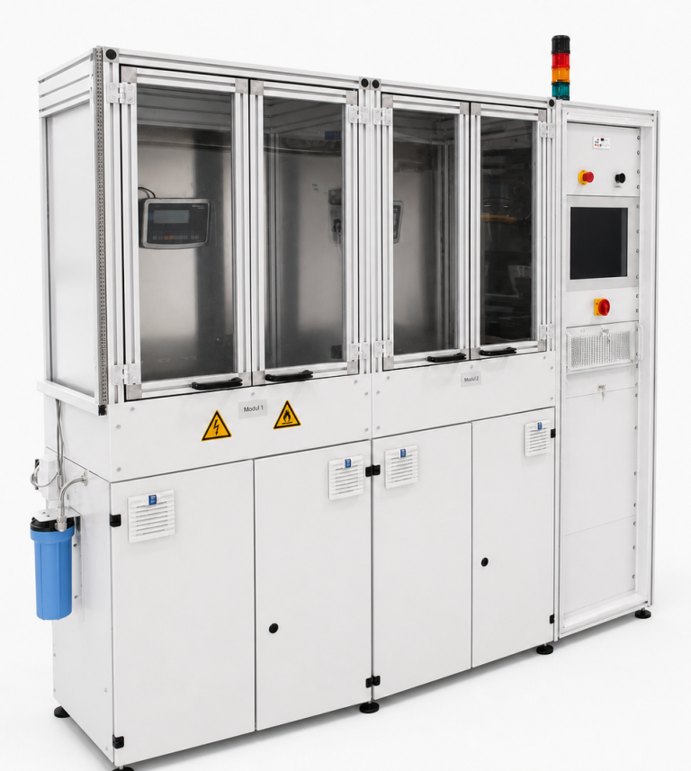 Aktivkohlefilter Beladestation G306 mit zwei Modulen