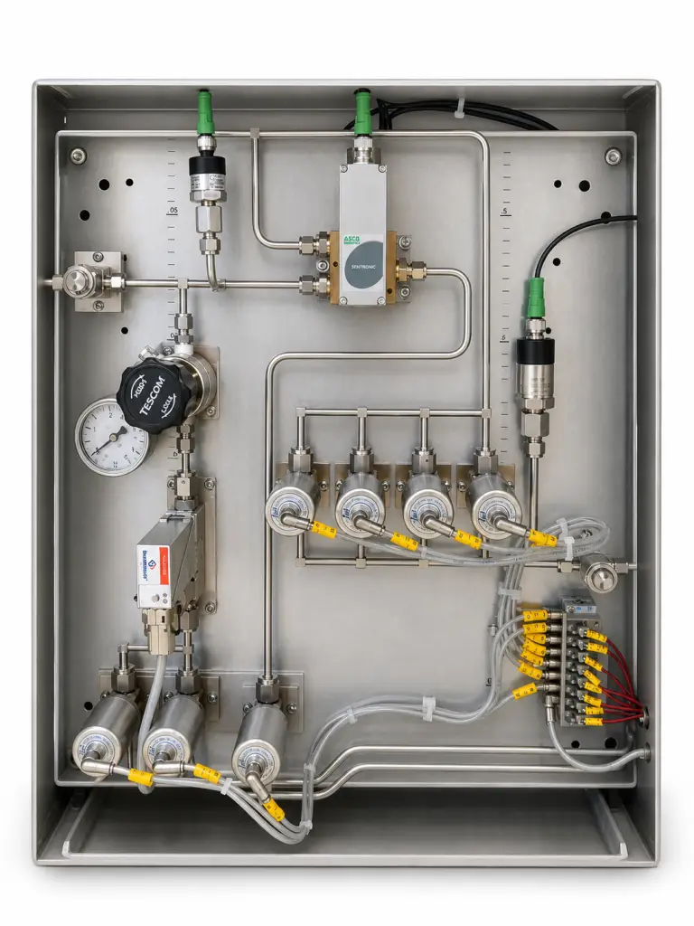 Gasdosiersystem Beispiel